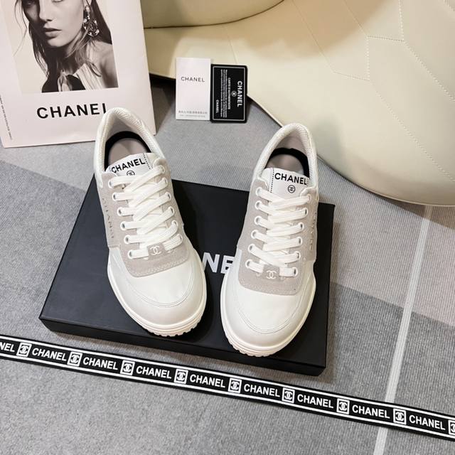 出厂价 Chanel 香奈儿2024顶级专柜 新款限定 官网上新 独家首发 香奈儿24Ss-初夏阿甘鞋 休闲鞋 运动鞋 Chanel24K Chanel运动鞋