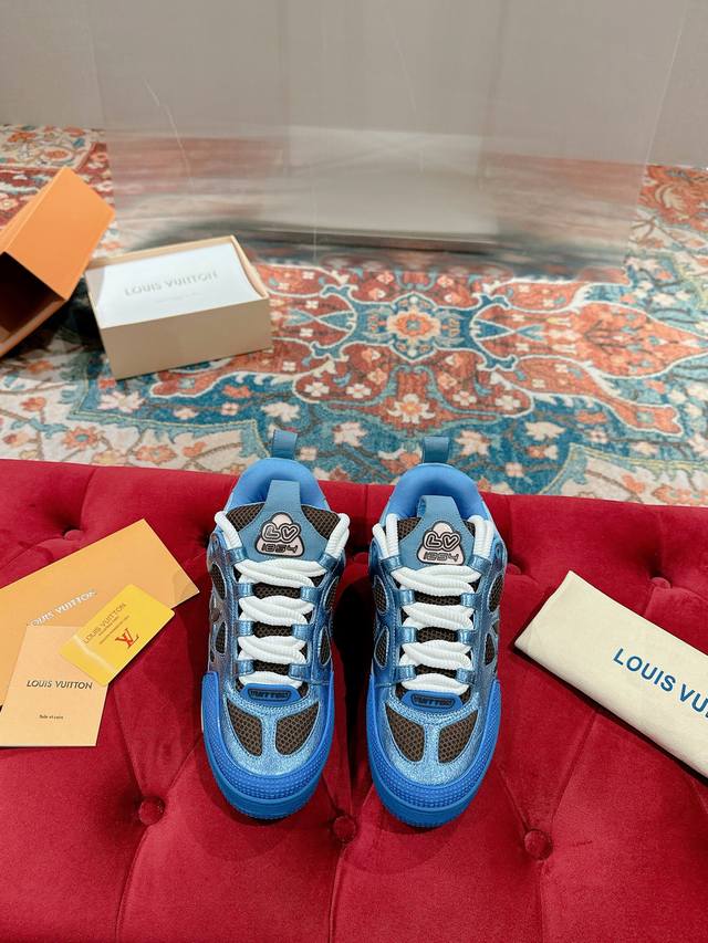 Louis Vuiton 路易威登 Lv Skate系列面包鞋-滑板鞋-篮球鞋-休闲运动鞋 顶级版本原版购入开发做货lv Skate从2020年开始延续the