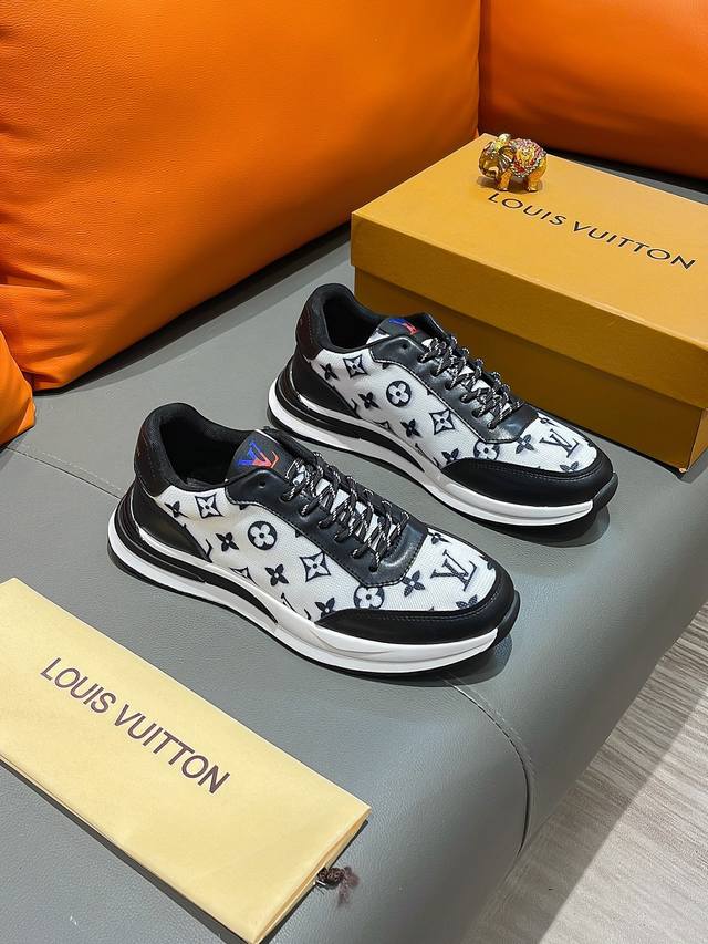商品名称 Louis Vuitton 路易 威登 正规码数 38-44 休闲鞋 商品材料 精选 牛皮鞋面，柔软羊皮内里；原厂大底。
