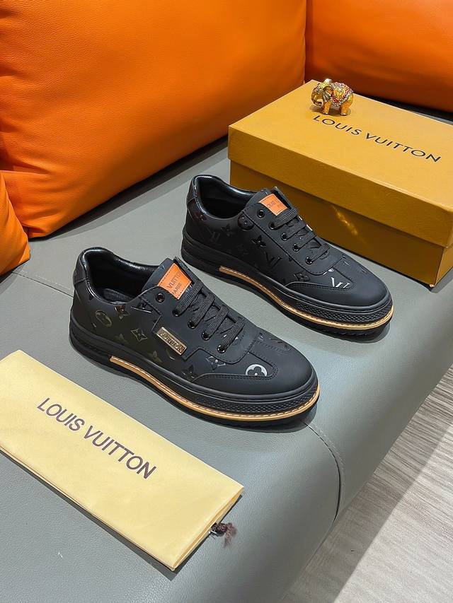 商品名称 Louis Vuitton 路易 威登 正规码数 38-44 休闲鞋 商品材料 精选 牛皮鞋面，柔软羊皮内里；原厂大底。