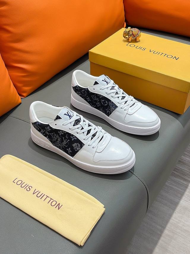 商品名称：Louis Vuitton 路易 威登 正规码数 38-44 休闲鞋 商品材料：精选 牛皮鞋面，柔软羊皮内里；原厂大底。